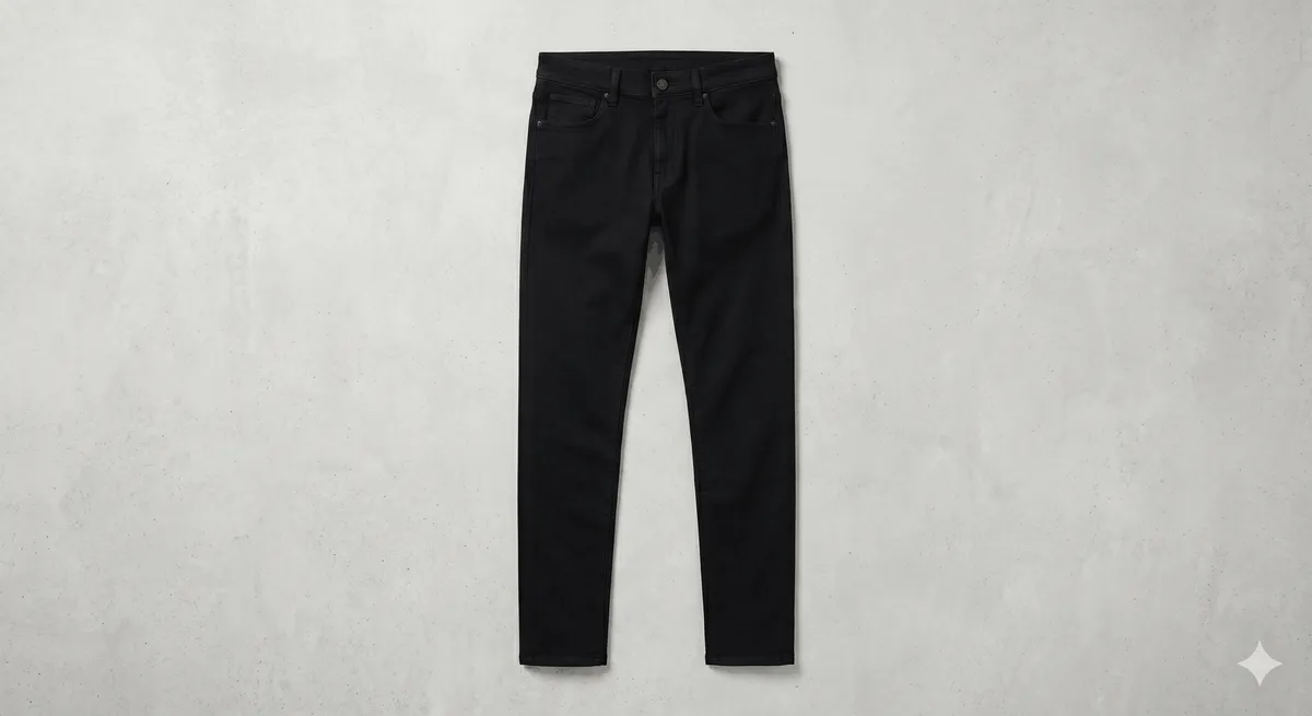 Jeans Slim Cut Hitam